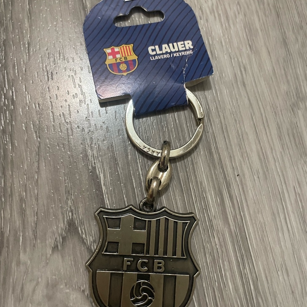 FC Barcelona Metal Keychain – Official Licensed FCB